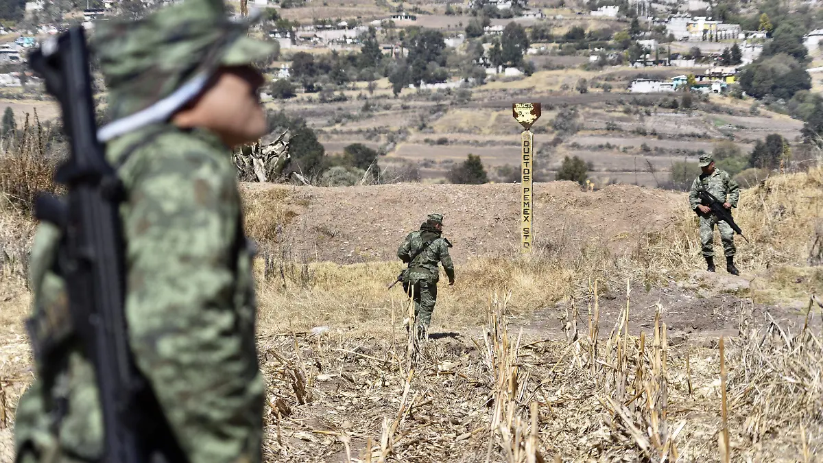 Plan Antihuachicol Militares